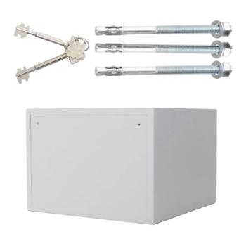 Rottner feuersicherer Dokumententresor S2 Fire Safe 30 Doppelbartschloss grau T06015